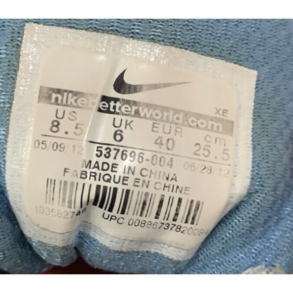 Nike Flex Trail Shield Womens Running Shoe Size 8.5 Stealth Grey Blue 537696-004 - Picture 10 of 10